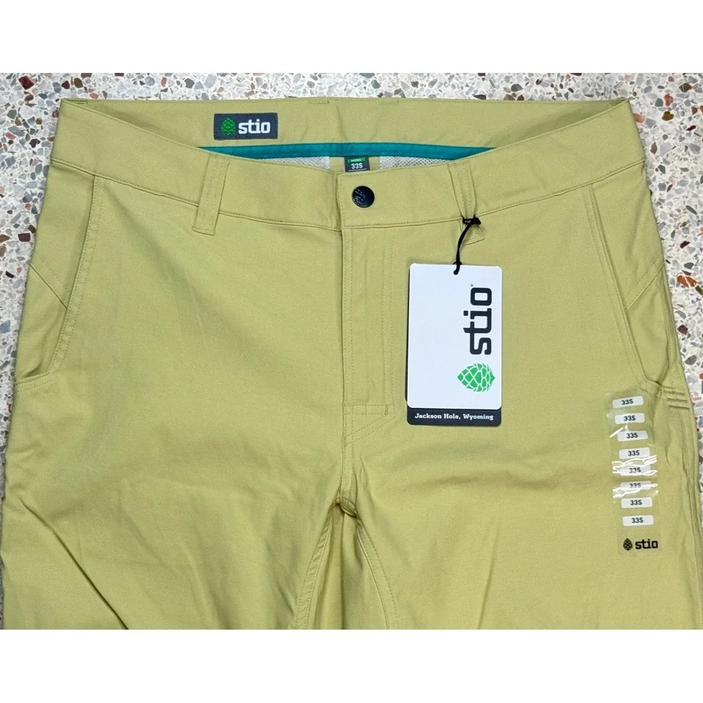 Stio Coburn Men's Slash Pocket Outdoor Performance Pants Size 33 S‎